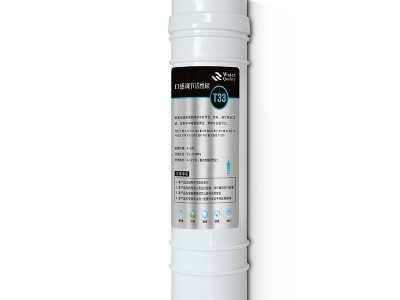 韓式一體快接濾芯T33快插10寸后置顆粒活性碳濾芯