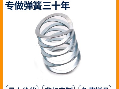 定制不銹鋼碳鋼平端對(duì)頂波形彈簧波簧壓縮波形彈簧現(xiàn)貨樣品