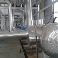 高溫玻璃棉氈鐵皮保溫施工隊設(shè)備蒸壓釜鋁皮保溫工藝