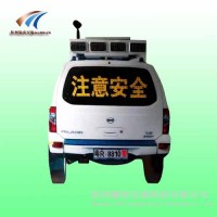 太陽(yáng)能模擬警車(chē)標(biāo)識(shí)，太陽(yáng)能仿真警車(chē)廠家