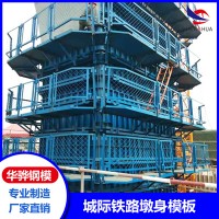 浙江杭州市廠(chǎng)家直營(yíng)城際鐵路墩身模板橋梁鋼模板定型模板