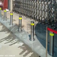 湖北半自動升降路樁 阻車路樁批發(fā)