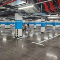 南京達(dá)尊交通工程公司地下停車場道路劃線