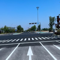 南京道路交通標線劃線